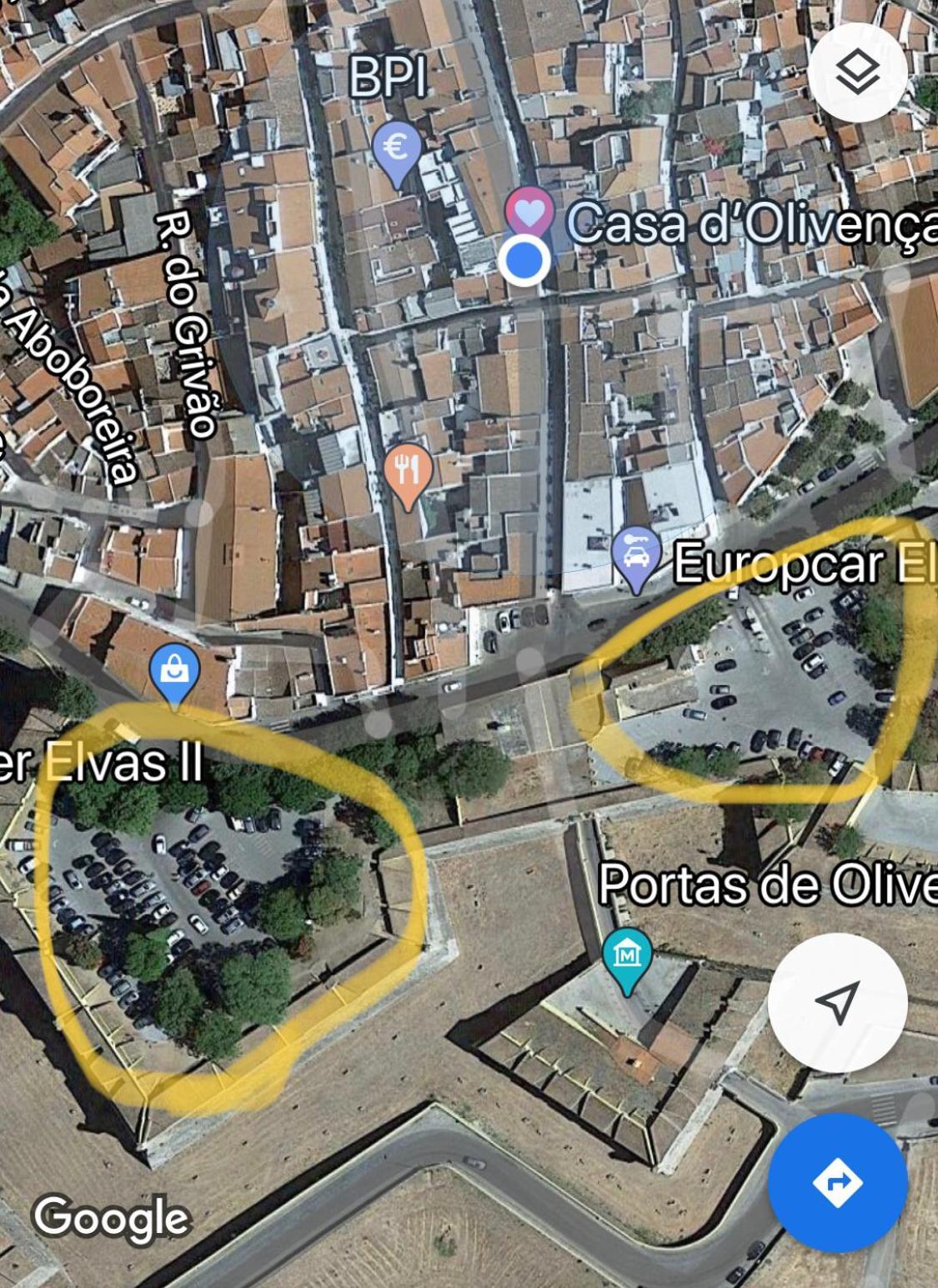 דירות אלבאס Casa D'Olivenca מראה חיצוני תמונה